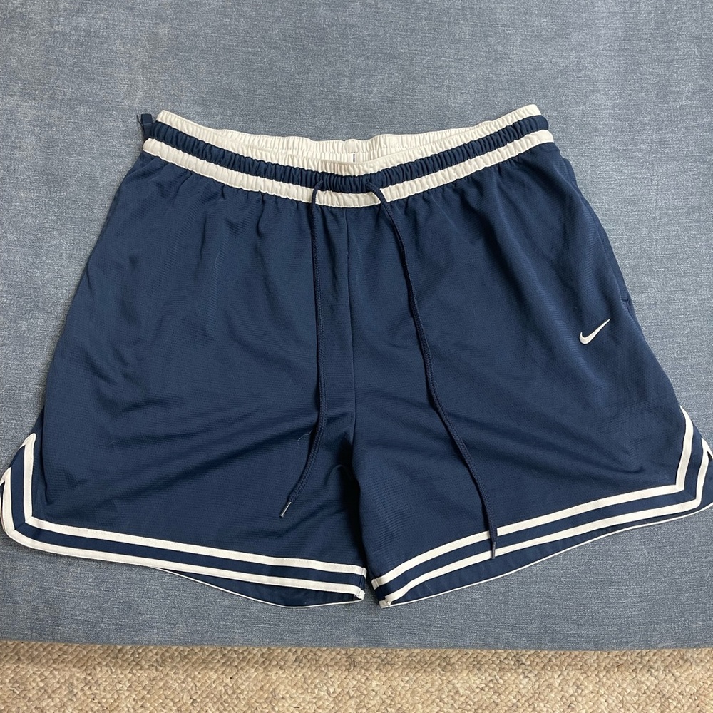 Nike Men's Dark Blue Athletic Shorts